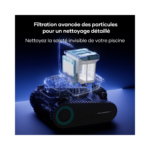 Nettoyeur de piscine sans fil Aiper Scuba S1 Pro – Autonomie renforcée – Image 3