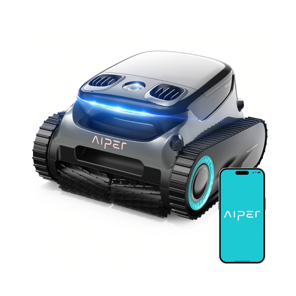 Nettoyeur de piscine sans fil Aiper Scuba S1 Pro – Autonomie renforcée – Image 1