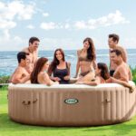 Spa gonflable INTEX Sahara 8 places avec couverture thermique – Offre destockage – Image 5