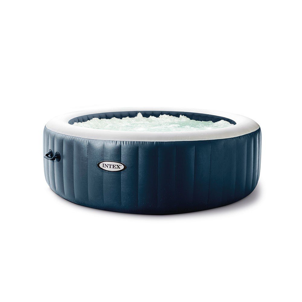 Spa gonflable INTEX Blue Navy 4 places avec couverture thermique – Offre limitée – Image 1