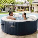 Spa gonflable INTEX Blue Navy 4 places avec couverture thermique – Offre limitée – Image 2