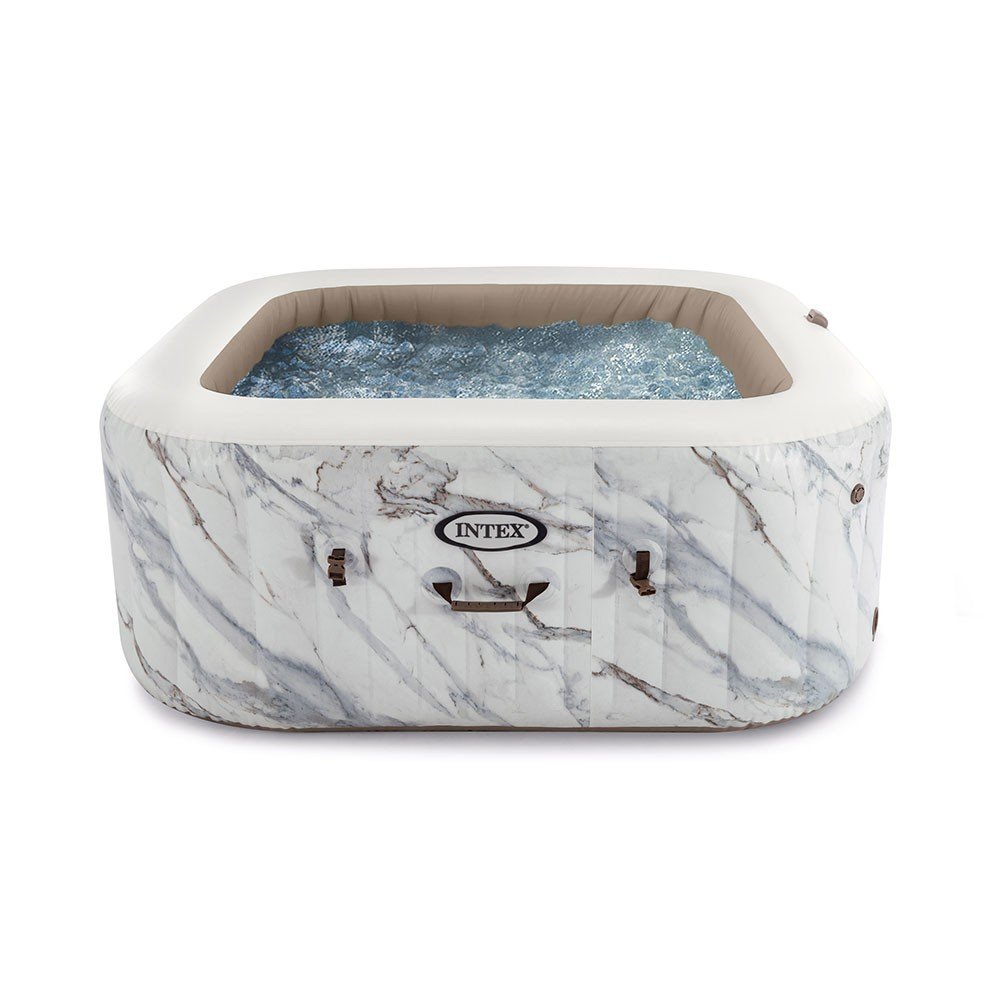 Spa gonflable INTEX Calacatta 4 places avec couverture thermique incluse – Image 1