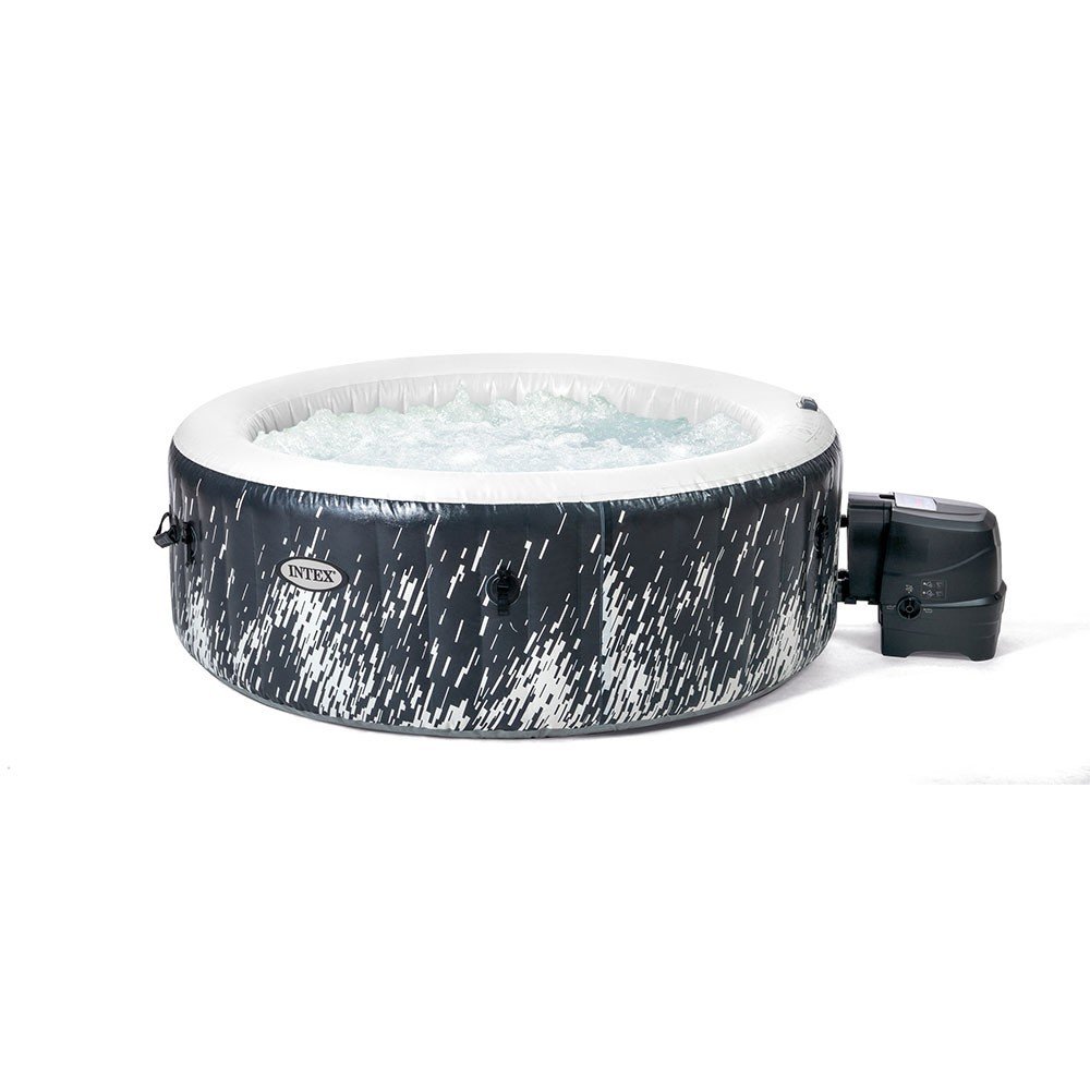 Spa gonflable INTEX Galaxie 4 places avec couverture thermique incluse – Image 1