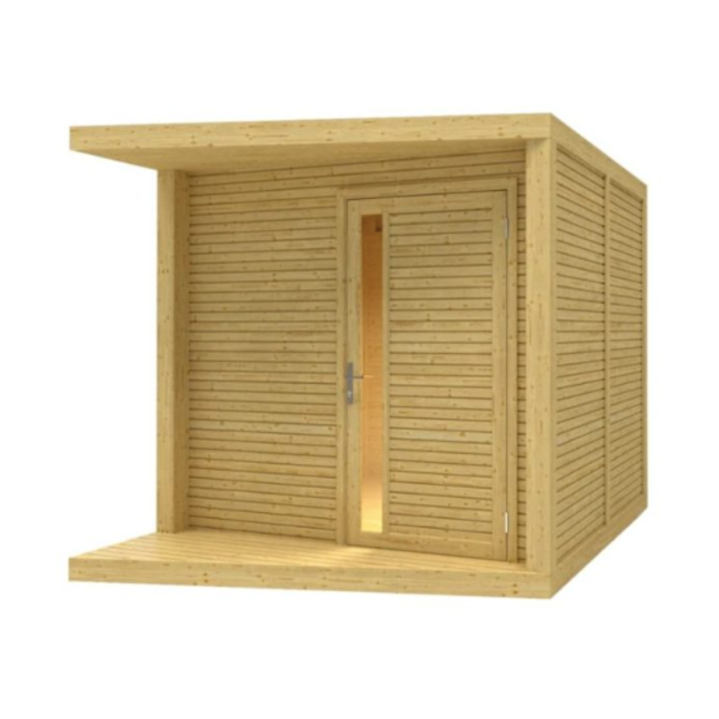 Abri de jardin compact Neris 237×297 cm – Solution de rangement élégante – Image 1