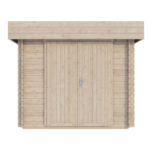 Abri de jardin bois ROVETO 4,7 m² – Compact et premium à petit prix – Image 3