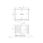 Abri de jardin bois moderne 13 m² – Qualité premium à prix direct fabricant – Image 5