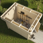 Abri de jardin bois ROVETO 4,7 m² – Compact et premium à petit prix – Image 11