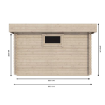 Abri de jardin bois ROVETO 4,7 m² – Compact et premium à petit prix – Image 9